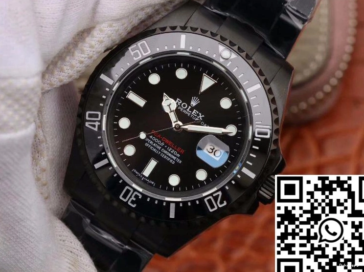 116660 Black Dial Deepsea Rolex Sea-Dweller V2 0223